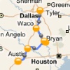 Dallas to San Antonio Dark Fiber Network