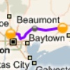 Houston to Beaumont Dark Fiber Network